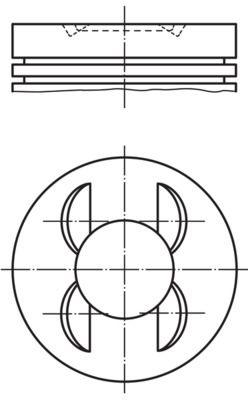 Piston MAHLE 001 13 02