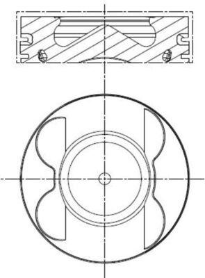 Piston MAHLE 001 PI 00106 002