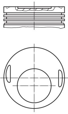 Piston MAHLE 002 15 10