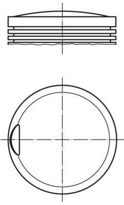 Piston MAHLE 002 28 00