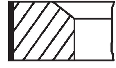 Piston Ring Kit MAHLE 002 88 N0