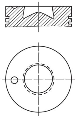 MAHLE 003 85 00 Piston