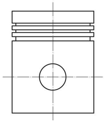 MAHLE 004 26 00 Piston