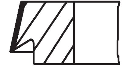 Piston Ring Kit MAHLE 004 26 N2