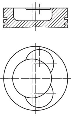 Piston MAHLE 004 50 20