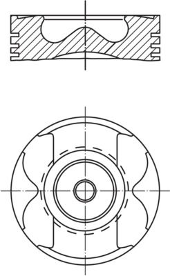 MAHLE 004 56 02 Piston