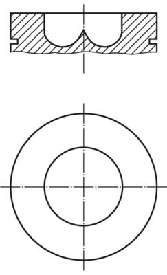 Piston MAHLE 009 61 00