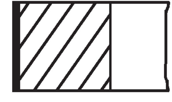 MAHLE 014 22 N1 Piston Ring Kit