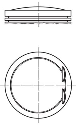 MAHLE 028 PI 00128 001 Piston