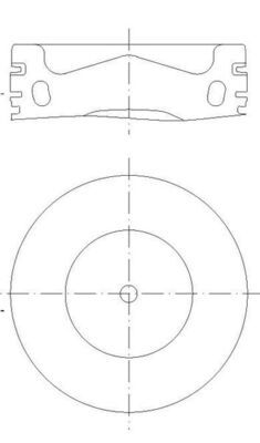 MAHLE 028 PI 00158 001 Piston