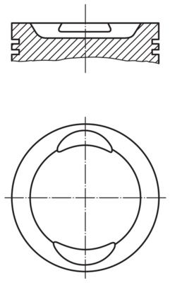 MAHLE 029 73 03 Piston