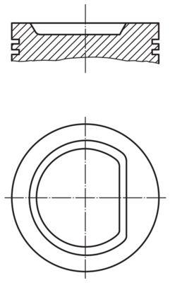 MAHLE 030 32 02 Piston