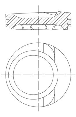 Piston MAHLE 030 68 00