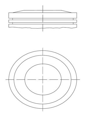Piston MAHLE 033 10 00