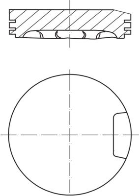 Piston MAHLE 033 13 01