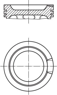 MAHLE 033 16 02 Piston