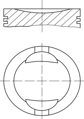 MAHLE 034 69 03 Piston