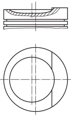 Piston MAHLE 034 89 00