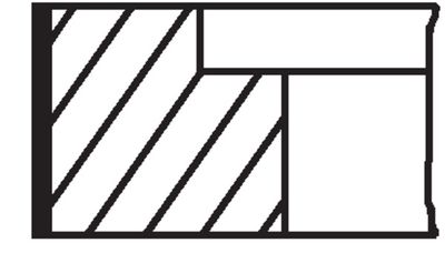Piston Ring Kit MAHLE 034 90 N0