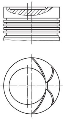 Piston MAHLE 034 92 02