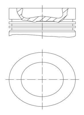 Piston MAHLE 038 56 00
