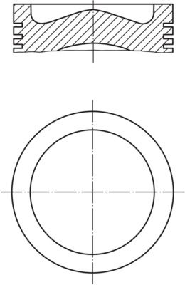 Piston MAHLE 038 73 00
