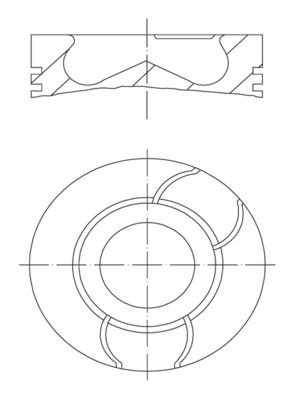 Piston MAHLE 038 76 00