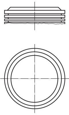 MAHLE 039 43 00 Piston