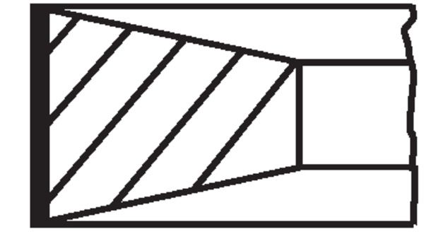 MAHLE 039 99 N1 Piston Ring Kit