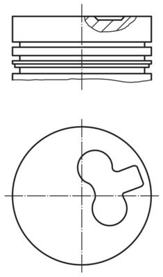 MAHLE 081 69 01 Piston