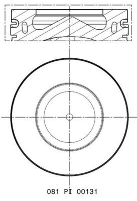 Piston MAHLE 081 PI 00131 001