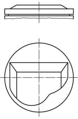 Piston MAHLE 082 42 02