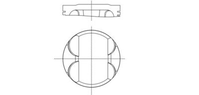 Piston MAHLE 082 PI 00100 002