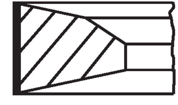 MAHLE 227 RS 00141 0N0 Piston Ring Kit