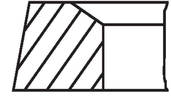 MAHLE 503 04 N0 Piston Ring Kit