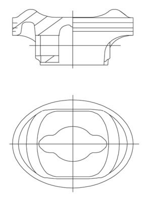 Piston MAHLE 504 36 00