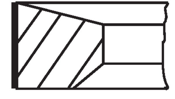 MAHLE 607 44 V0 Piston Ring Kit