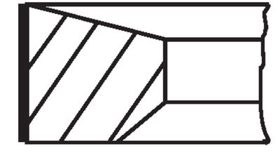 Piston Ring Kit MAHLE 607 44 V0