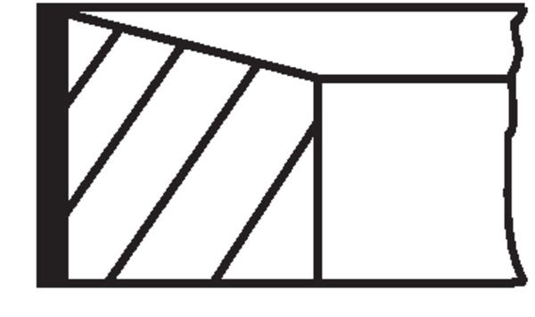 MAHLE 607 RS 00118 0N0 Piston Ring Kit