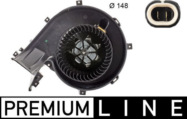 MAHLE AB 163 000P Interior Blower