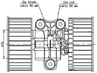 Interior Blower MAHLE AB 81 000S