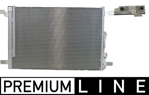 MAHLE AC 772 000P Condenser, air conditioning