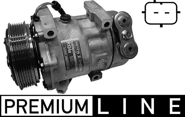 MAHLE ACP 1024 000P Compressor, air conditioning