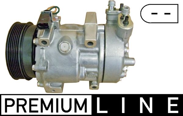 MAHLE ACP 1281 000P Compressor, air conditioning