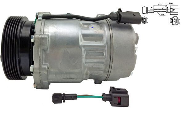 MAHLE ACP 191 000S Compressor, air conditioning