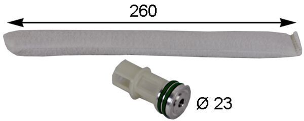 MAHLE AD 88 000S Dryer, air conditioning
