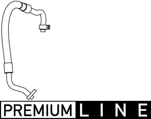 MAHLE AP 90 000P Low Pressure Line, air conditioning