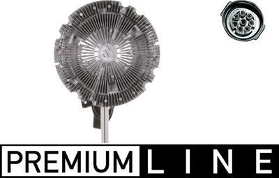 Clutch, radiator fan MAHLE CFC 39 000P