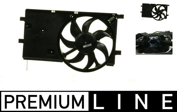 MAHLE CFF 180 000P Fan, engine cooling