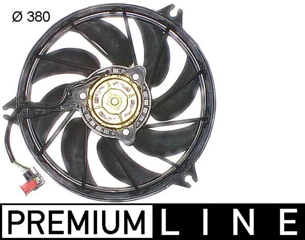 MAHLE CFF 290 000P Fan, engine cooling